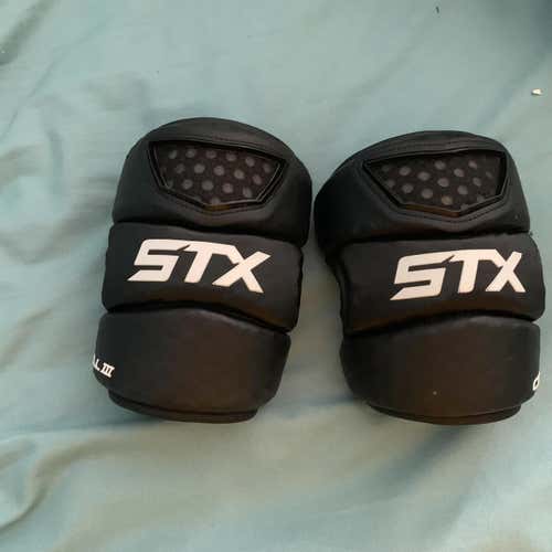 STX Cell III Elbow Pads - Black, Large