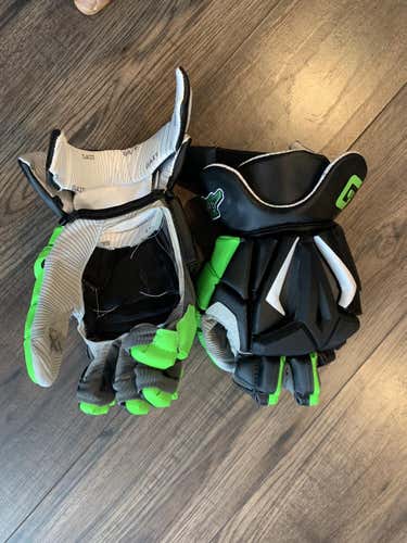 Custom Saskatchewan Rush Under Armour Lacrosse Gloves