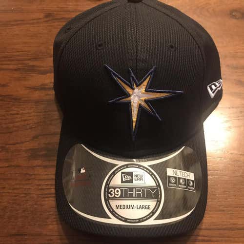 Tampa Bay Rays New Era 3930 Hat Size M/L