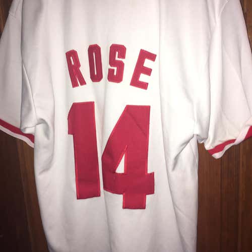 Pete Rose Cincinnati Reds Jersey- Mitchell & Ness