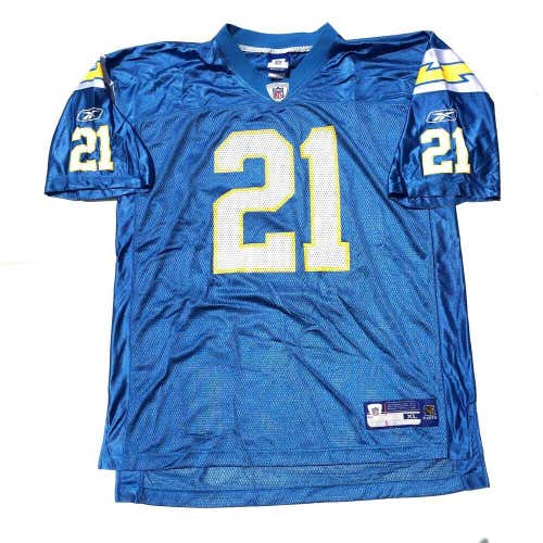 Ladainian Tomlinson San Diego Chargers Football Jersey #21 Powder Blue Reebok XL