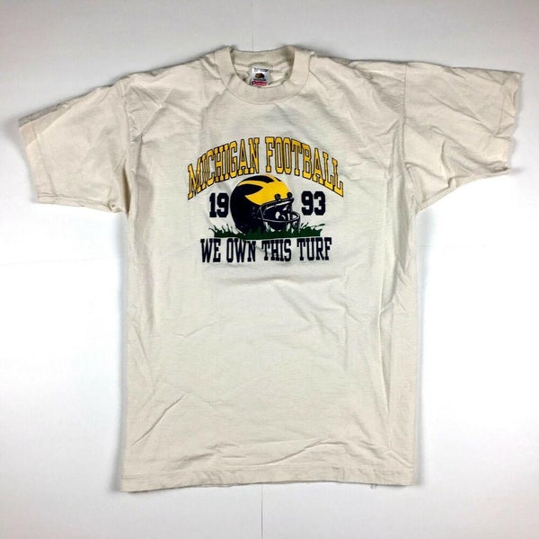 University of Michigan Football White Graphic Tee