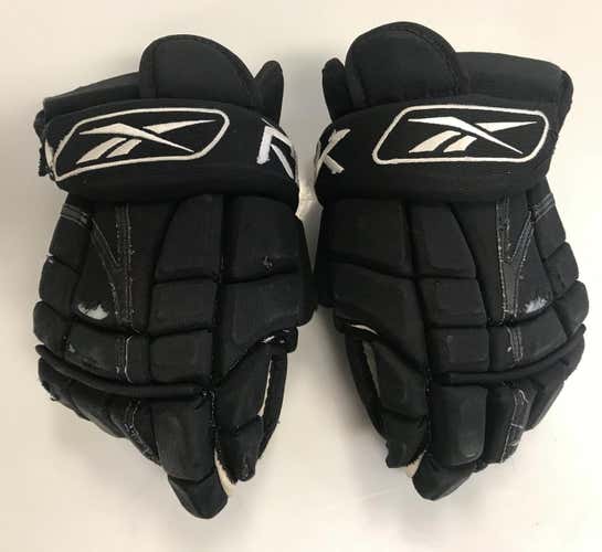 Reebok 10K Pro Stock Hockey Gloves Black 14" 2849