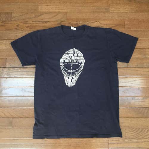Blue Goalie Shirt Size Medium