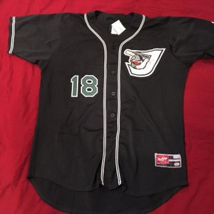 2010 Jackson Generals #18 Signed Autographed Game Used Worn MiLB Baseball Jersey Seattle Mariners