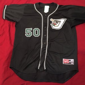 2010 Jackson Generals # 50Autographed Game Used Worn MiLB Baseball Jersey Seattle Mariners