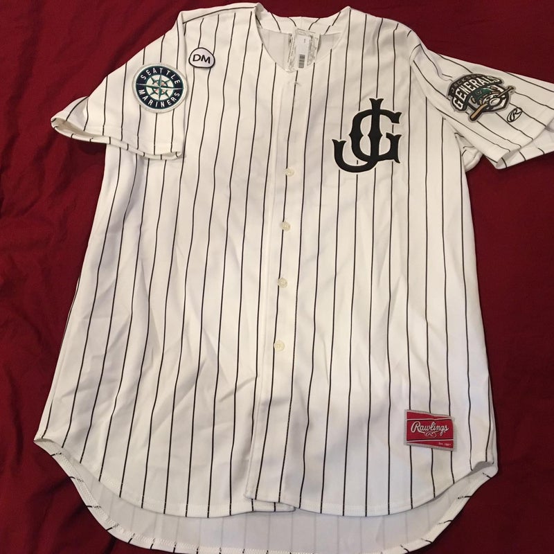 2012 Jackson Generals #58 Signed Autographed Game Used Worn MiLB Baseball Jersey Seattle Mariners