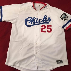 2012 Jackson Generals #25 Signed Autographed Game Used Worn MiLB Baseball Jersey Seattle Mariners