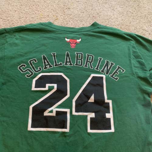 Brian Scalabrine Bulls st. patrick’s day Size L shirt