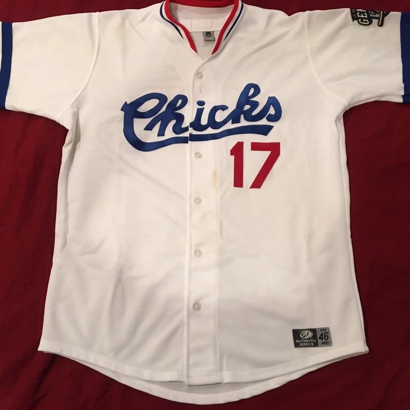 2012 Jackson Generals #17 Signed Autographed Game Used Worn MiLB Baseball Jersey Seattle Mariners