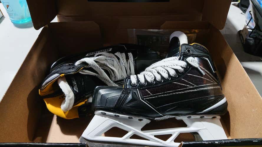 New Bauer Supreme 1S Hockey Goalie Skates Senior Size 7