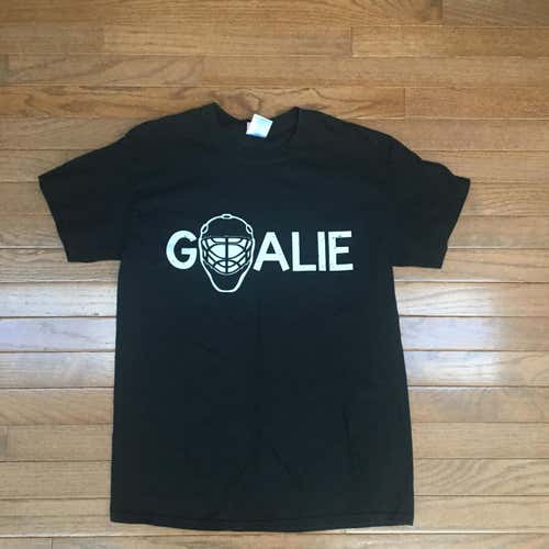 Black Gildan Goalie Shirt Size Adult Medium