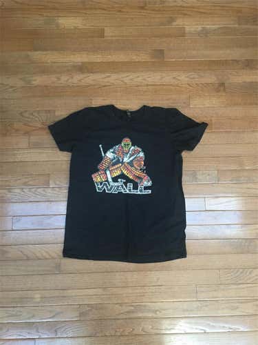 Black Goalie Shirt Size Adult Medium