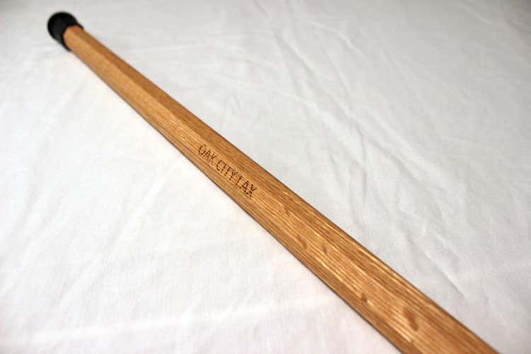Oak City Lax 60" Defensive Wooden Shaft