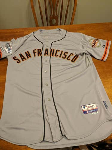 Authentic San Francisco Giants # 24 COOL BASE Road Jersey size 48 (XL)