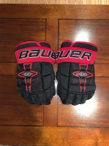 Nexus 1N Gloves Senior(14”) Black & Red Used