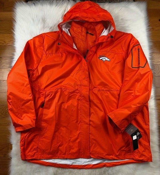 Denver Broncos 3 in 1 System Jacket + Puffer Big & Tall Orange, Men 5XL NFL