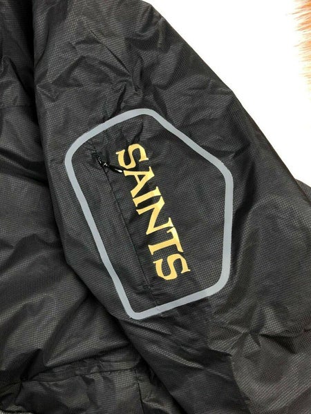 New Orleans Saints 3 in 1 System Jacket + Puffer Big & Tall Men 6XL Black  NFL