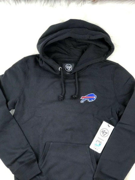 Buffalo Bills NFL Slim Fit Pullover Hoodie, 47 Brand, Women's XL, Black NWT  | SidelineSwap