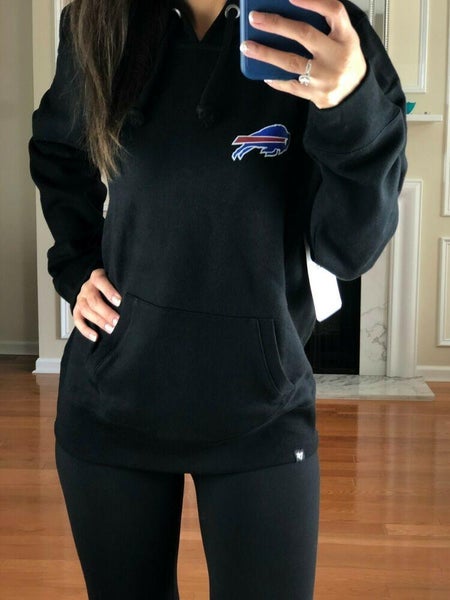 '47 Women's Buffalo Bills Color Rise Pullover Hoodie - Blue - M Each