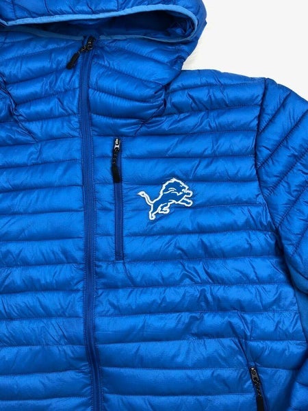 Football Fan Shop Officially Licensed NFL Full-Zip Hooded Jacket - Lions