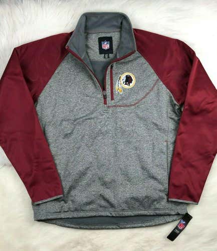 NFL Washington Redskins G-III Soft Shell 1/4 Zip Pullover Track Jacket Men L