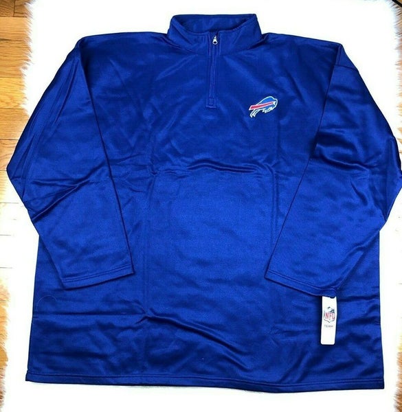 Buffalo Bills TX3 Jersey NFL Pullover 1/4 Zip Layering Jacket Big