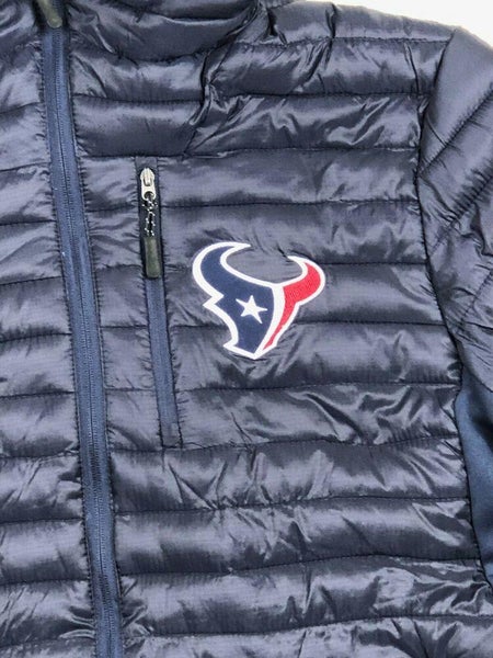 Football Fan Shop Officially Licensed NFL Full-Zip Hooded Jacket - Houston Texans