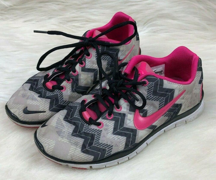 Nike Free TR Fit 3 Women Multicolor Athletic Running Shoes Size 6.5 555195-015