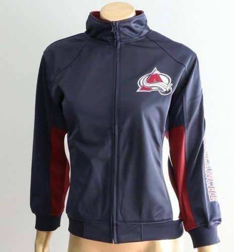Colorado Avalanche NHL Boys Youth Large Embroidered Track Jacket, Navy