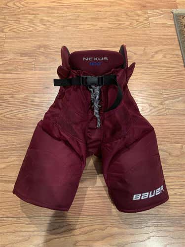 Barely Used Maroon Nexus 800 Hockey Pants Senior(large)