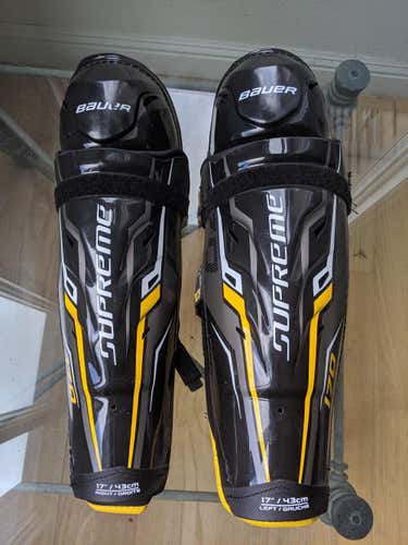 Like New Bauer Supreme 170 Shin Pads Senior