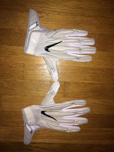 Player Worn Nike Superbad NFL Team Issued Training Gloves NY Jets XXL