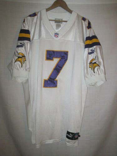 Authentic Minnesota Vikings Randall Cunningham football jersey men's 52 Puma NFL