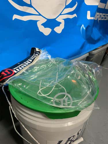 New Warrior Goalie Throat Guard