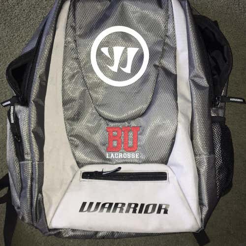 New Rare BOSTON UNIVERSITY LACROSSE Warrior Backpack