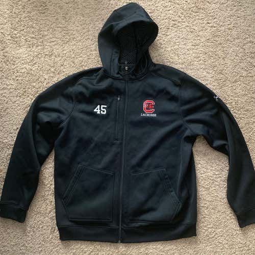 [NEW] South Carolina Lacrosse Team Zip-up Jacket, #45 (2015) [XL]