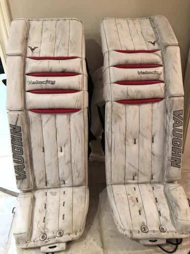 Vaughn Velocity V5 34+1 Goalie Leg Pads Senior