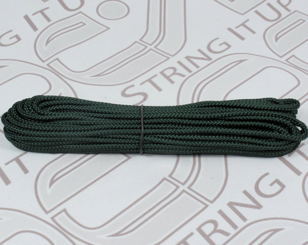 Lacrosse Sidewall 10 Yards/30 Feet New Stringing Supplies Forest Green
