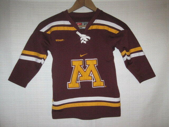 Minnesota Golden Gophers Nike Hockey Jersey kids boys Toddler 4T maroon