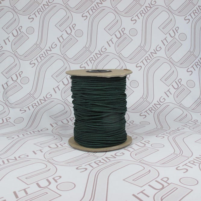 Lacrosse Sidewall 100 Yards Spool New Stringing Supplies Forest Green