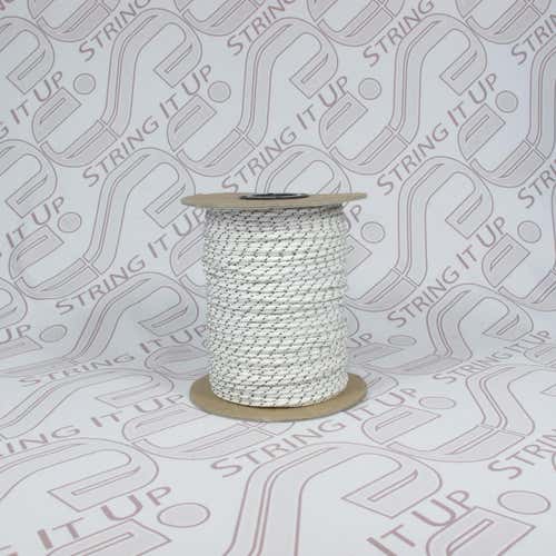 Lacrosse Sidewall 100 Yards Spool New Stringing Supplies White w/Black Striker