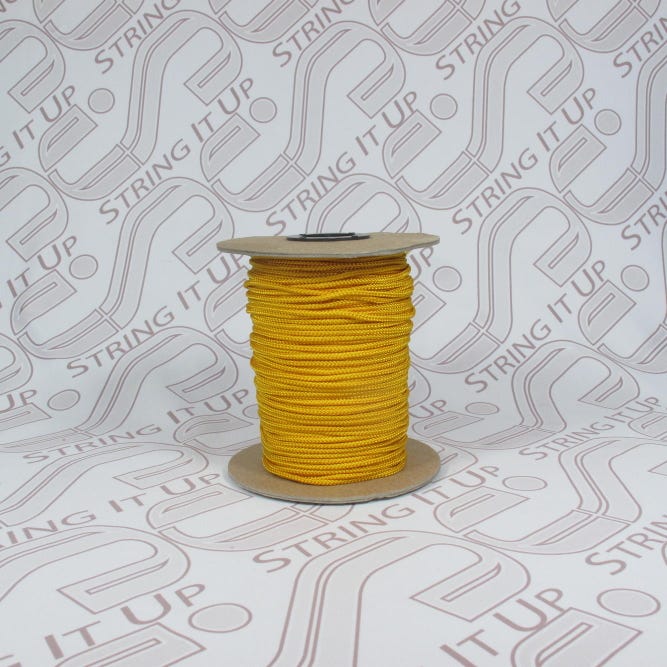 Lacrosse Sidewall 100 Yards Spool New Stringing Supplies Yellow/Athletic Gold