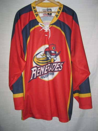 Rum River Renegades AAA Hockey Jersey men's XL red #10 Minnesota