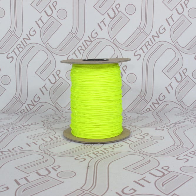 Lacrosse Crosslace 100 Yards Spool New Stringing Supplies Neon Yellow