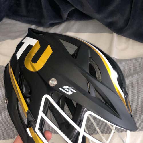Game worn towson helmet