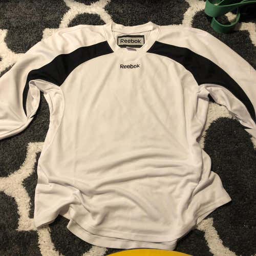 New Reebok White Practice Jersey