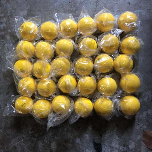 New 30 Soft Baseballs For Indoor/training