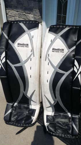 Reebok Revoke Goalie Leg Pads Senior Pro Stock - 34 + 2