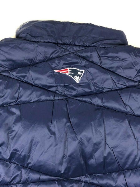 : NFL New England Patriots Boys (8-20) Solid Packaway Puffer  Jacket, Large, Dark Navy : Sports & Outdoors